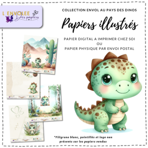 DINOS (papiers illustrés)