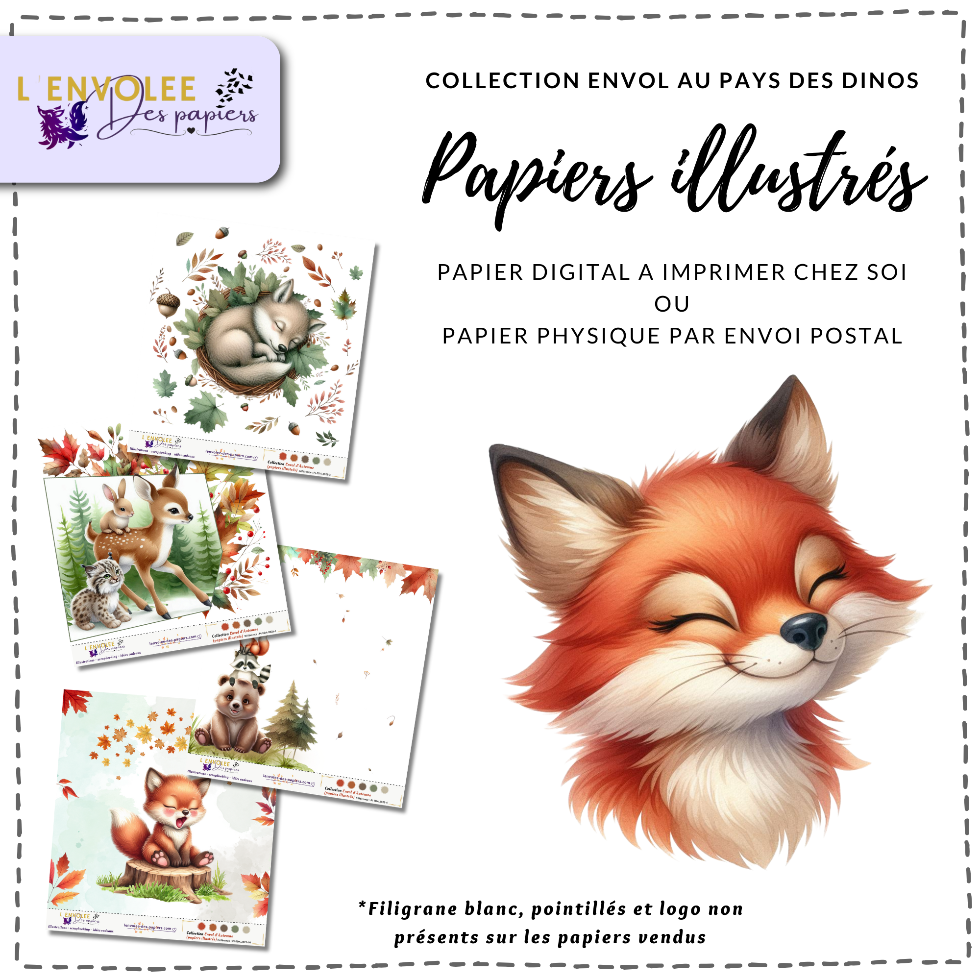 AUTOMNE (papiers illustrés)